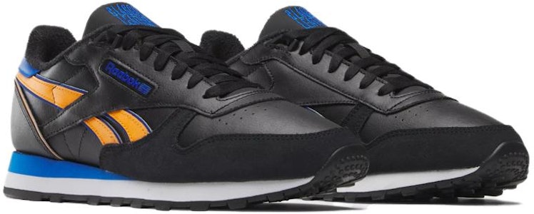 Reebok Classic Leather 'Negro Naranja Azul Cobalto' 100070328 Order Reebok Classic Leather 'Negro Naranja Azul Cobalto' 100070328