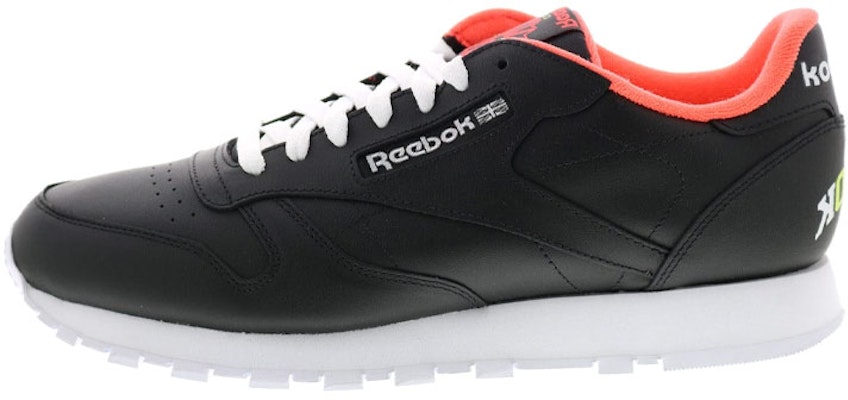Reebok Classic Leather 'Hitam Orange Flare' S23909 Buy Reebok Classic Leather 'Hitam Orange Flare' S23909