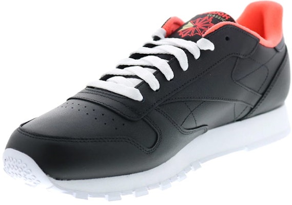 Reebok Classic Leather 'Hitam Orange Flare' S23909 Lookbook Reebok Classic Leather 'Hitam Orange Flare' S23909