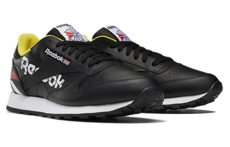 Lookbook 리복 클래식 레더 '블랙/프라이멀 레드' EG5289