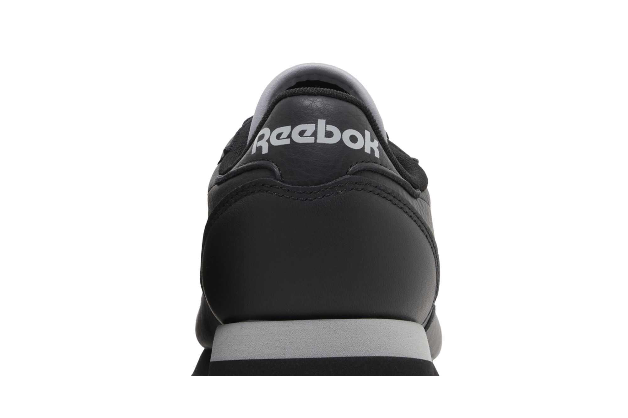 Sizing Reebok Classic Leather 'Hitam Kelabu Asli' GW3330