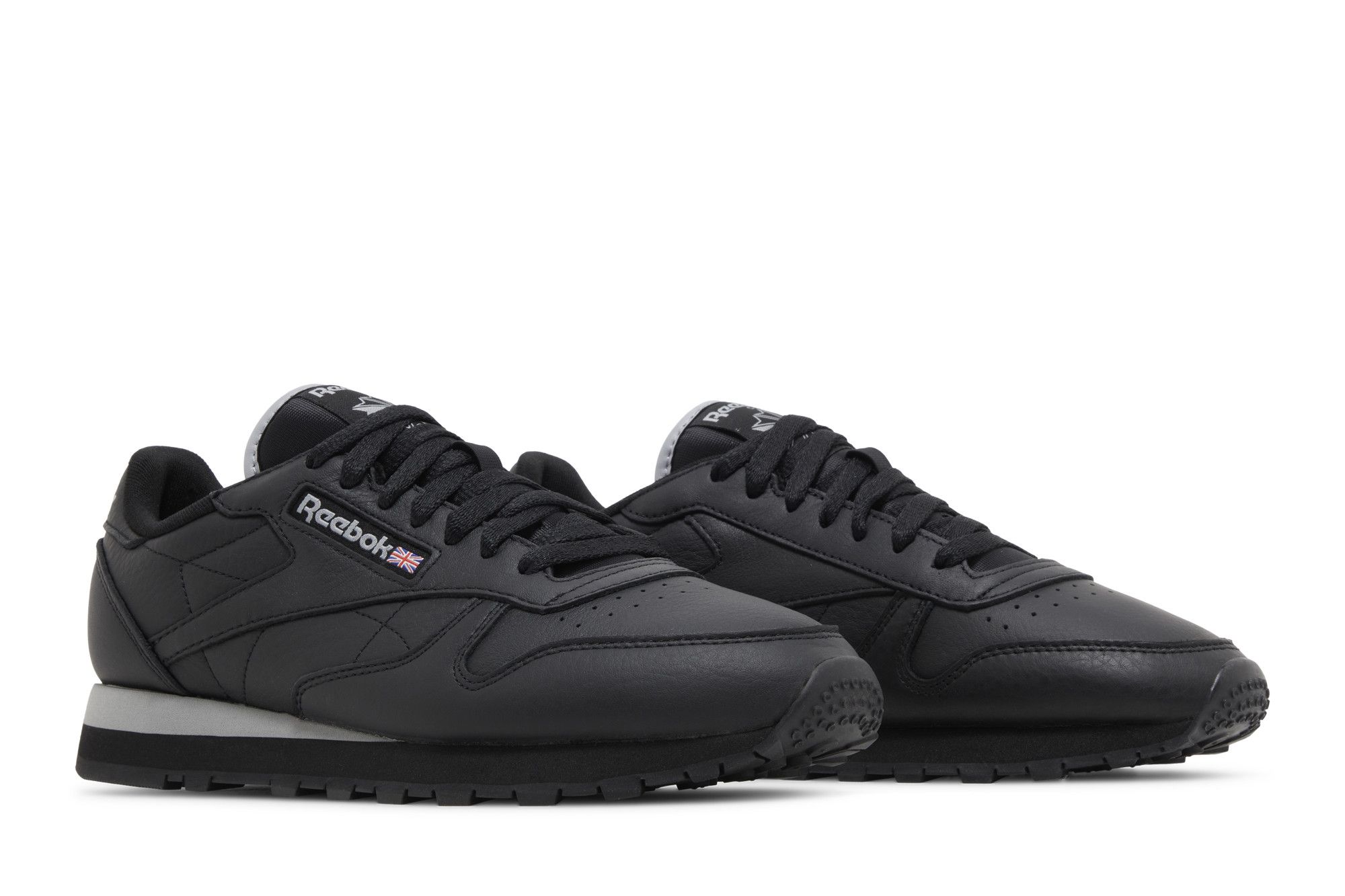 Cheap Reebok Classic Leather 'Hitam Kelabu Asli' GW3330