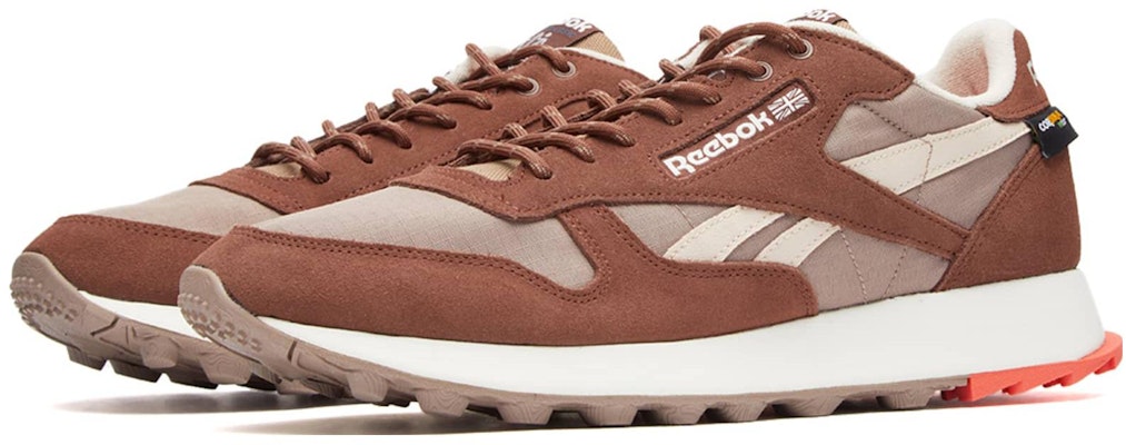 Reebok 經典皮革 防滑耐磨 低筒 跑步鞋 男款 棕色 Order Reebok 經典皮革 防滑耐磨 低筒 跑步鞋 男款 棕色