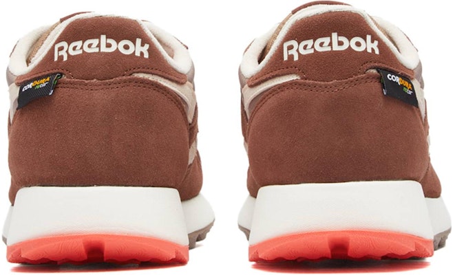Reebok 經典皮革 防滑耐磨 低筒 跑步鞋 男款 棕色 Shop Reebok 經典皮革 防滑耐磨 低筒 跑步鞋 男款 棕色