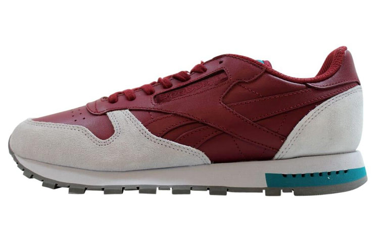 Buy Reebok Classic Leather &#x27;Burgundy Alloy&#x27; Sepatu Kulit Burgundy BD4413