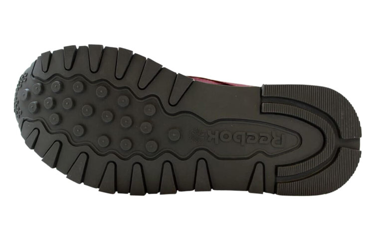 Shop Reebok Classic Leather &#x27;Burgundy Alloy&#x27; Sepatu Kulit Burgundy BD4413