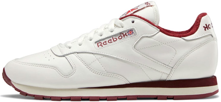 Reebok Classic Leather 'Chalk Classic Burgundy' dalam warna Burgundy Klasik. GY4939 Buy Reebok Classic Leather 'Chalk Classic Burgundy' dalam warna Burgundy Klasik. GY4939