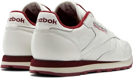 Reebok Classic Leather 'Tiza Clásico Burdeos' GY4939 Shop Reebok Classic Leather 'Tiza Clásico Burdeos' GY4939
