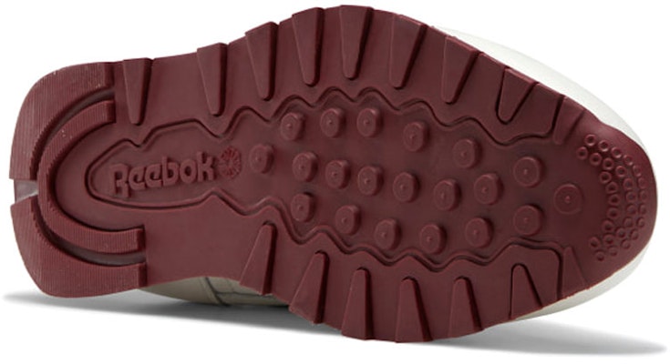 Reebok Classic Leather 'Chalk Classic Burgundy' dalam warna Burgundy Klasik. GY4939 Details for Reebok Classic Leather 'Chalk Classic Burgundy' dalam warna Burgundy Klasik. GY4939