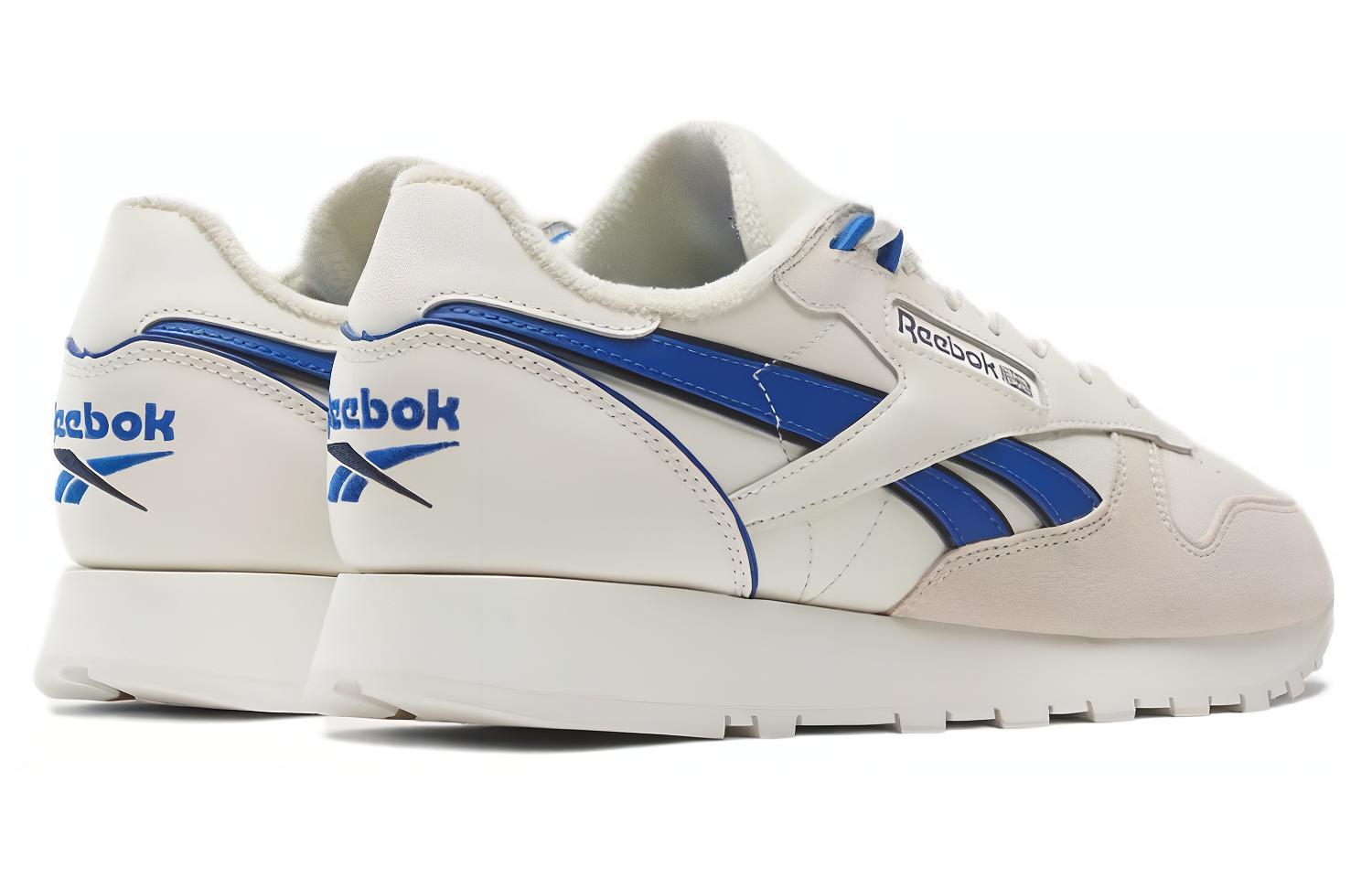 Shop Reebok 經典皮革 '白粉紅向量藍' 100032759