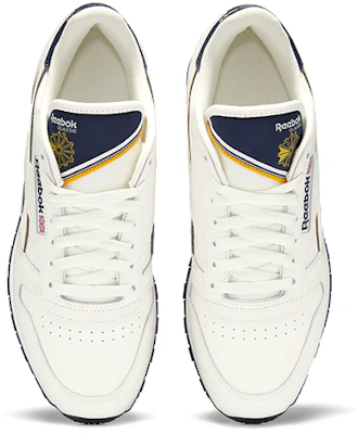 Reebok Classic Leather ''Chalk Vector Navy Oro'' GZ7338 Purchase Reebok Classic Leather ''Chalk Vector Navy Oro'' GZ7338