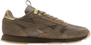 Order Reebok Classic Leather 'Coklat Neon Hijau' CN3618