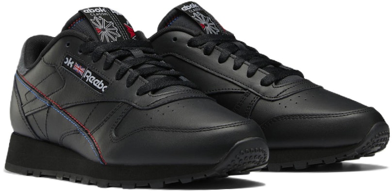 Reebok Classic Leather 'Hitam Teras/Hitam Teras/Merah Vektor' GY1521 Lookbook Reebok Classic Leather 'Hitam Teras/Hitam Teras/Merah Vektor' GY1521