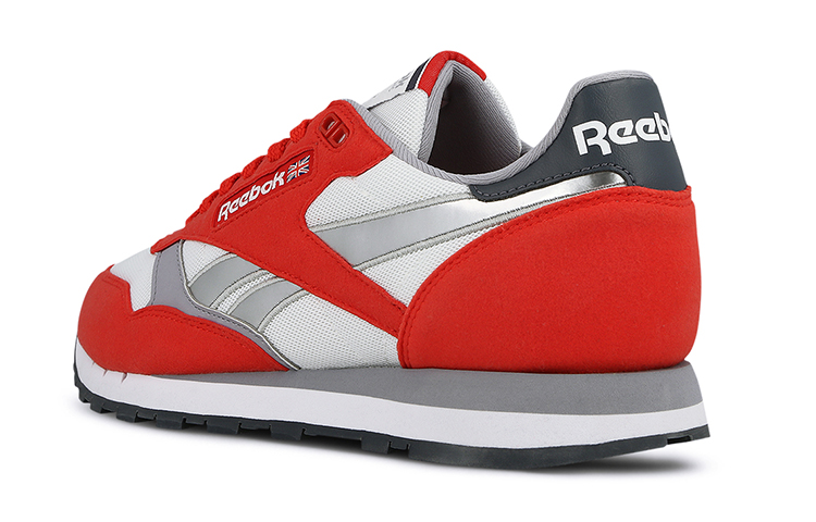 Shop リーボック クラシックレザー 赤/グレー CN3778