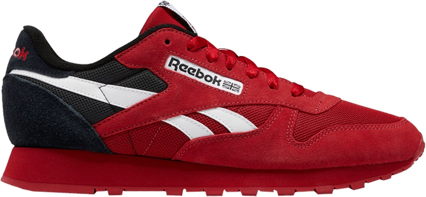 Red and 2025 black reebok classics
