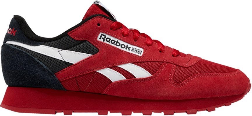 Red and 2025 black reeboks