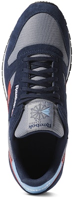 Reebok Classic Leather 'Gray Blue Orange' DV3836 Shop Reebok Classic Leather 'Gray Blue Orange' DV3836