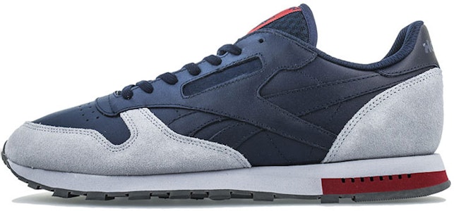 Reebok Classic Leather 'Tampalan Kelabu Biru' BD4415 Buy Reebok Classic Leather 'Tampalan Kelabu Biru' BD4415