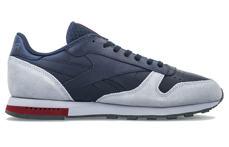 Order 锐步经典皮革“灰蓝拼接” BD4415