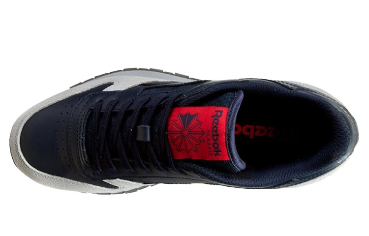 Shop 锐步经典皮革“灰蓝拼接” BD4415