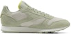 Reebok Classic Leather Kelabu/Hijau FV6419