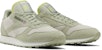 Reebok Classic Leather Kelabu/Hijau FV6419
