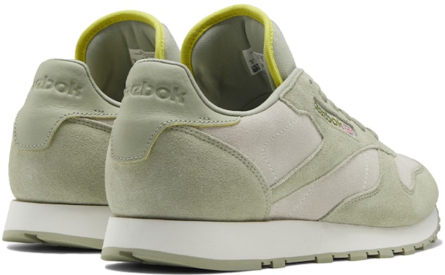 Reebok Classic Leather Gray/Green FV6419 Shop Reebok Classic Leather Gray/Green FV6419