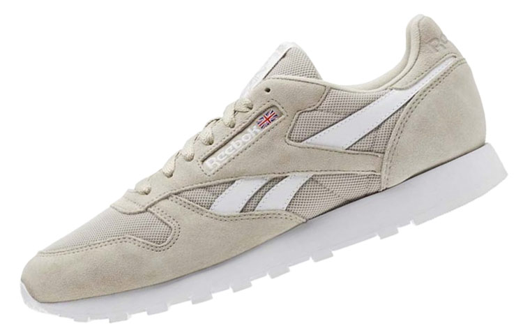 Lookbook Reebok Classic Leather 'Sepatu Lari Abu-Abu Low-Top' CN5016