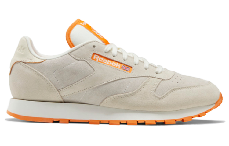 Order Reebok Klasik Kulit Kelabu Jingga FV1965