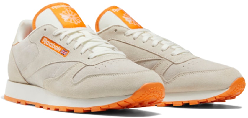 Reebok Klasik Kulit Kelabu Jingga FV1965 Lookbook Reebok Klasik Kulit Kelabu Jingga FV1965