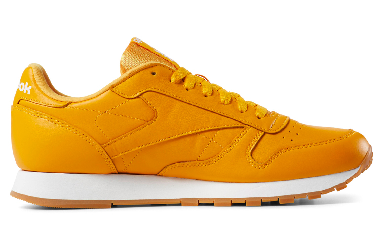 Order Reebok Classic Leather 復古耐磨跑步鞋 檸檬黃