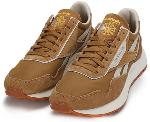 Reebok Classic Leather 輕便透氣 低幫運動休閒鞋 棕色 Lookbook Reebok Classic Leather 輕便透氣 低幫運動休閒鞋 棕色
