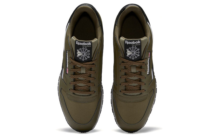 Shop Reebok 经典皮革 '军绿色' GZ9829