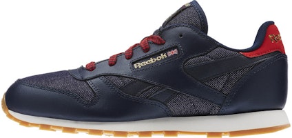 Reebok Classic Leather Dg Non-Slip Wear-Resistant Low Top Shoes/Sneakers Unisex Navy Blue AR2042 Reebok Classic Leather Dg Non-Slip Wear-Resistant Low Top Shoes/Sneakers Unisex Navy Blue AR2042