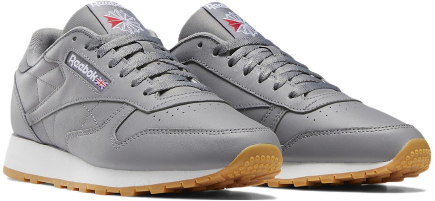 Reebok Classic Leather 'Pure Grey Gum' GY3599 Lookbook Reebok Classic Leather 'Pure Grey Gum' GY3599