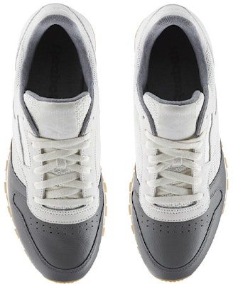 Reebok Classic Leather 'Biru Batu Tulisan yang Dicuci Pasir' BS9745 Order Reebok Classic Leather 'Biru Batu Tulisan yang Dicuci Pasir' BS9745