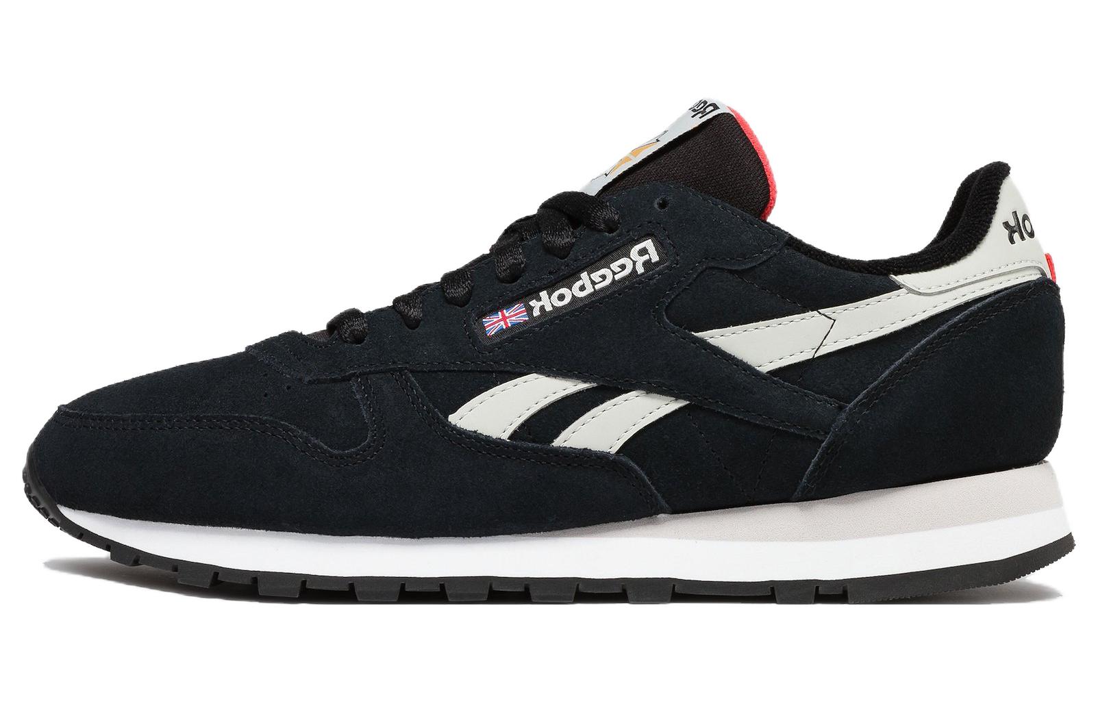 Buy 리복 클래식 레더 '블랙 스틸리 포그' (Reebok Classic Leather '블랙 스틸리 포그') 100032774