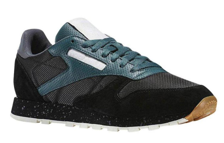 Reebok Classic Leather 'Speckle Black Blue' 圖 3