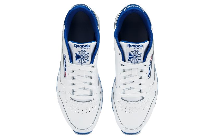 Purchase Reebok Classic Leather 拼接復古 減震防滑耐磨透氣 低筒 跑步鞋 男女款 白色