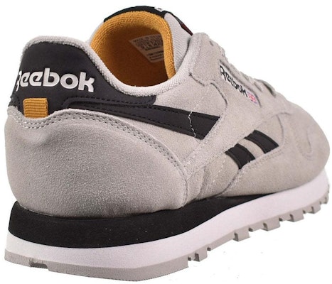 Reebok Classic Leather 'Steely Fog Black' 100032775 Shop Reebok Classic Leather 'Steely Fog Black' 100032775