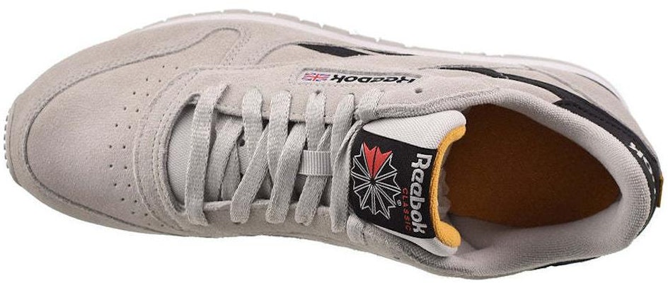 Reebok Classic Leather 'Steely Fog Black' 100032775 Purchase Reebok Classic Leather 'Steely Fog Black' 100032775