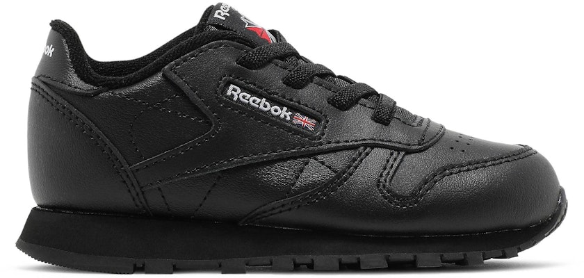 (Toddler) Reebok Classic Leather 'Triple Black' FZ2094 Buy (Toddler) Reebok Classic Leather 'Triple Black' FZ2094