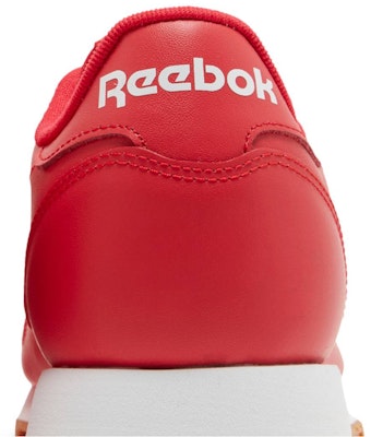 Reebok Classic Leather 'Vector Red Gum' GY3601 Sizing Reebok Classic Leather 'Vector Red Gum' GY3601