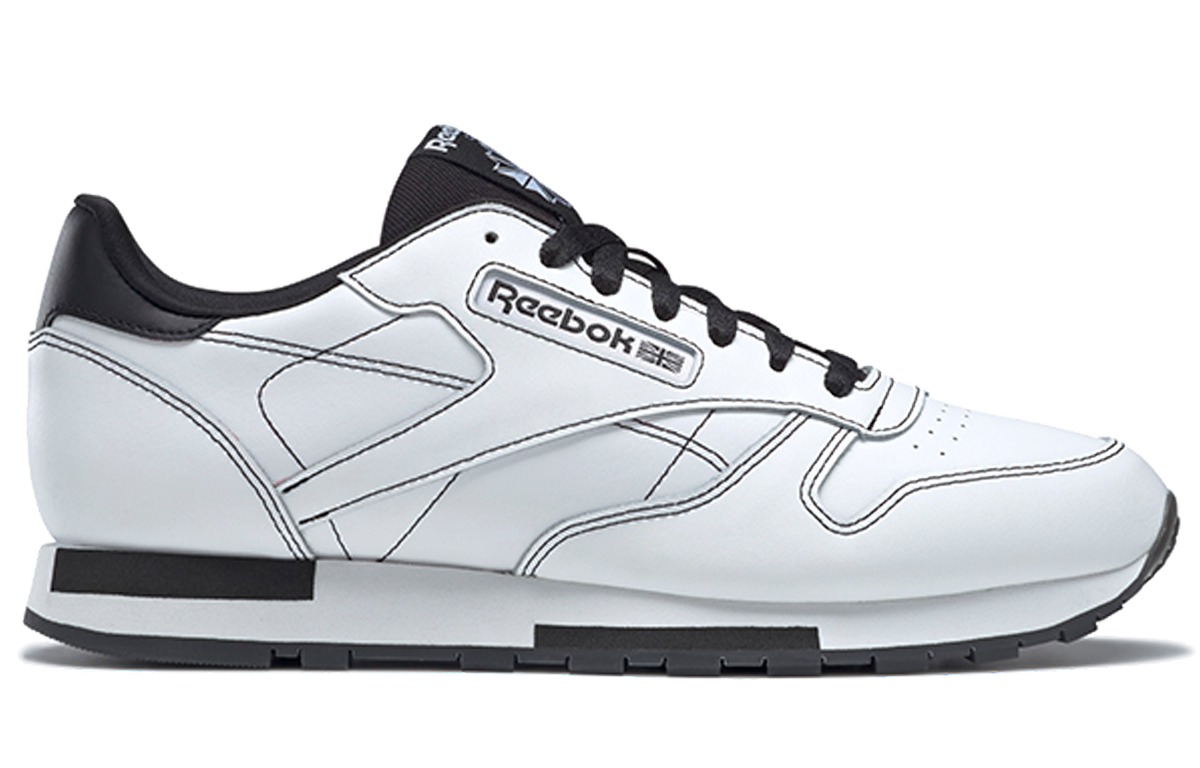 Order リーボック クラシックレザー 白黒 (Rībōku Kurashikkurezā Shiro Kuro) GW0148