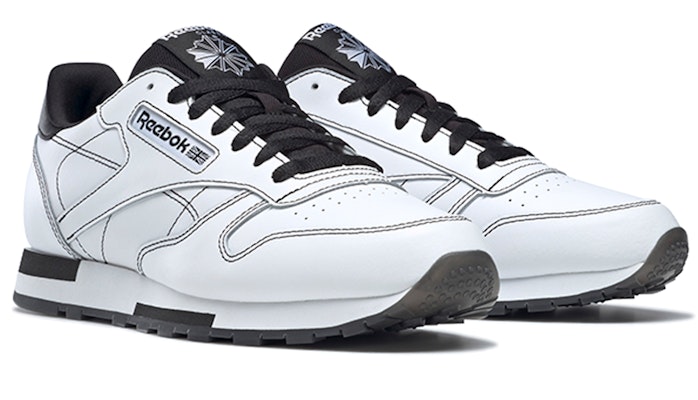 Reebok Classic Leather 'Blanco Negro' GW0148 Lookbook Reebok Classic Leather 'Blanco Negro' GW0148