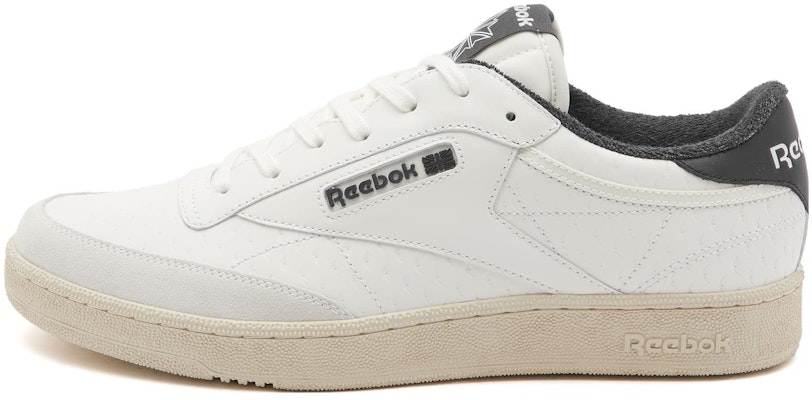 Reebok classic leather white best sale black