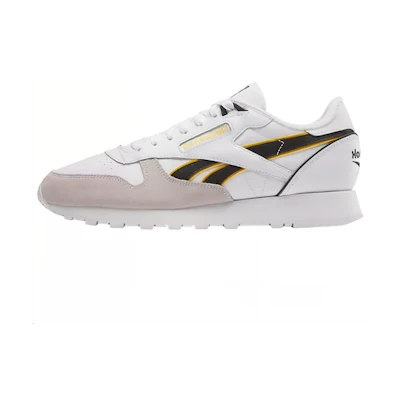 Reebok Classic Leather 'White Black Yellow'