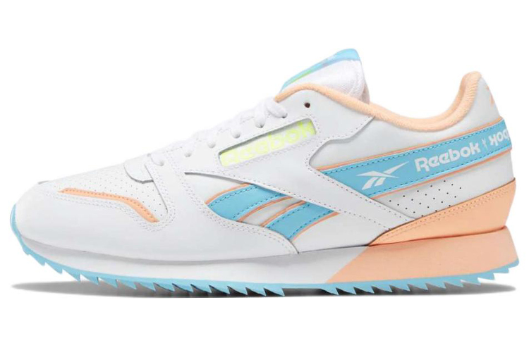 Buy 리복 클래식 레더 화이트 블루 (Reebok keullaesik redeo hwaiteu beullu) EG5221