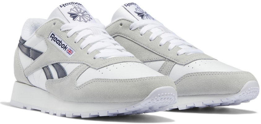 Reebok Classic Leather 'White Vector Navy' GX8750 Lookbook Reebok Classic Leather 'White Vector Navy' GX8750