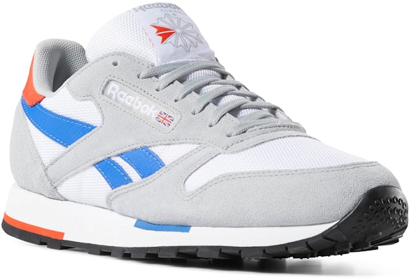 Reebok Classic Leather 'Putih Kobalt Oranye' CN7036 Lookbook Reebok Classic Leather 'Putih Kobalt Oranye' CN7036